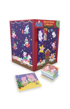 Coperta cărții 'Peppa Pig: Advent Book Collection -'