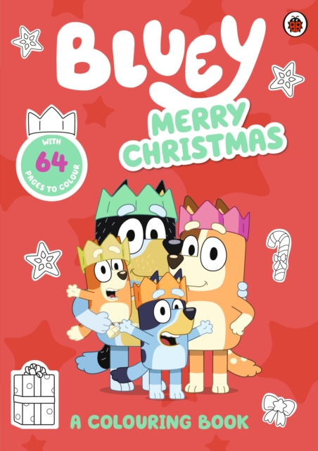 Bluey: Merry Christmas: A Colouring Book - 