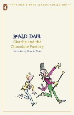 Coperta cărții 'Charlie and the Chocolate Factory - Roald Dahl'