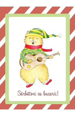 Poza produsului Felicitare: Sarbatori cu bucurii! Bob si chitara