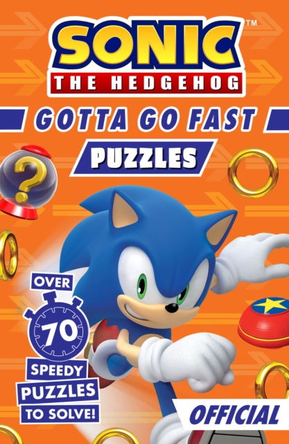 Sonic the Hedgehog Gotta Go Fast Puzzle Book - 
