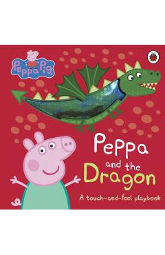Coperta cărții 'Peppa Pig: Peppa and the Dragon -'
