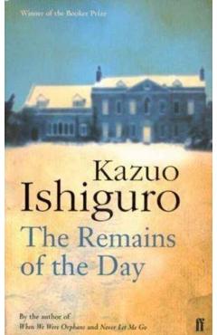 Coperta cărții 'Remains of the Day - Kazuo Ishiguro'