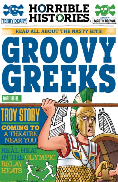 Groovy Greeks (newspaper edition) - Terry Deary