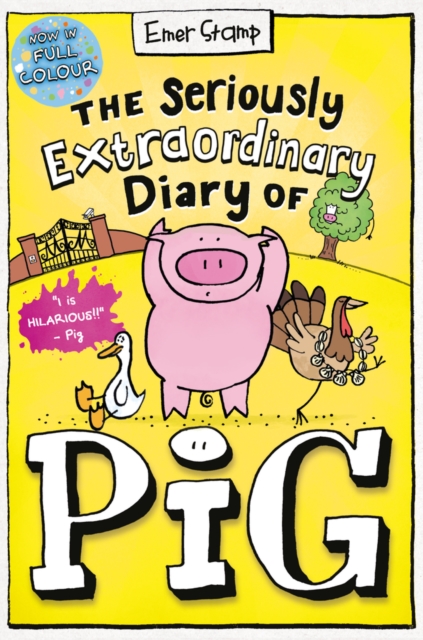 Seriously Extraordinary Diary of Pig: Colour Edition - Emer Stamp