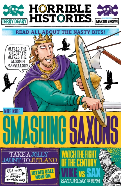 Smashing Saxons (newspaper edition) - Terry Deary