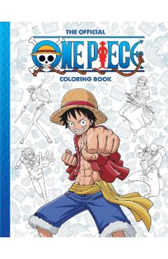 Coperta cărții 'One Piece: Official Colouring Book -'