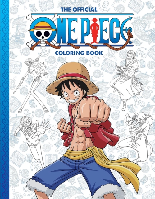 Coperta cărții 'One Piece: Official Colouring Book -'