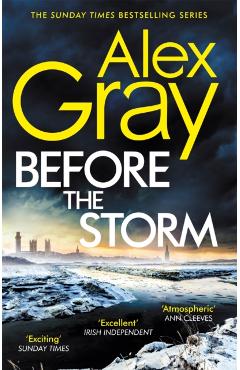Coperta cărții 'Before the Storm - Alex Gray'