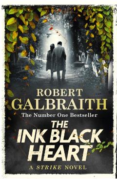Coperta cărții 'Ink Black Heart - Robert Galbraith'