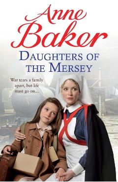 Coperta cărții 'Daughters of the Mersey - Anne Baker'