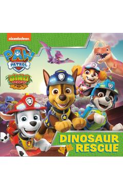 Coperta cărții 'Paw Patrol Picture Book – Dinosaur Rescue -'