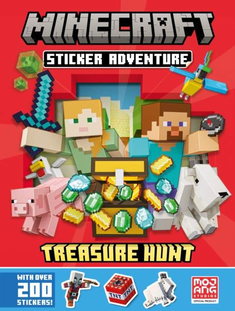 Minecraft Sticker Adventure: Treasure Hunt - 