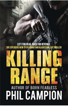 Coperta cărții 'Killing Range - Phil Campion'