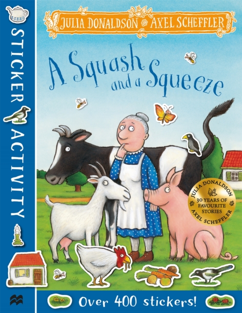 Squash and a Squeeze Sticker Book - Julia Donaldson