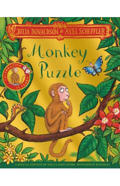 Coperta cărții 'Monkey Puzzle 25th Anniversary Edition - Julia Donaldson'