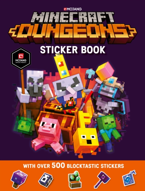 Minecraft Dungeons Sticker Book - 