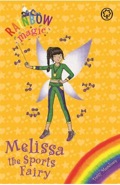 Coperta cărții 'Rainbow Magic: Melissa the Sports Fairy - Daisy Meadows'