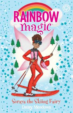 Coperta cărții 'Rainbow Magic: Soraya the Skiing Fairy - Daisy Meadows'
