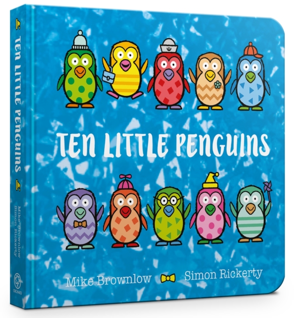 Ten Little Penguins Board Book - Mike Brownlow