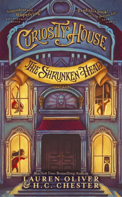 Coperta cărții 'Curiosity House: The Shrunken Head (Book One) - Lauren|chester Oliver'