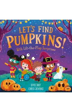Coperta cărții 'Let's Find Pumpkins! - Evie Day'