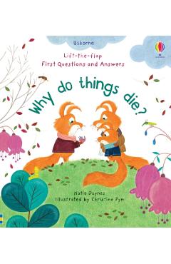 Coperta cărții 'First Questions and Answers: Why Do Things Die? - Katie Daynes'
