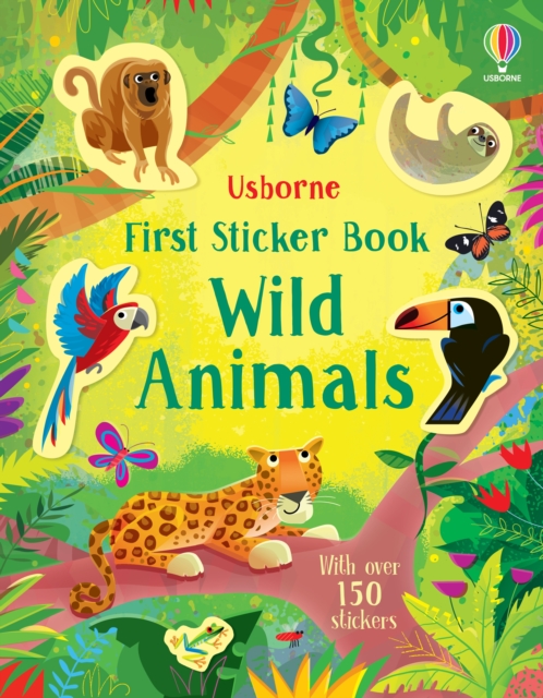 First Sticker Book Wild Animals - Holly Bathie