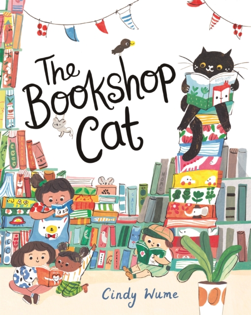 Bookshop Cat - Cindy Wume