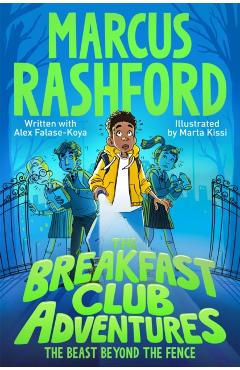 Coperta cărții 'Breakfast Club Adventures - Marcus Rashford'