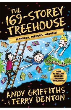 Coperta cărții '169-Storey Treehouse - Andy Griffiths'