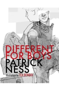 Coperta cărții 'Different for Boys - Patrick Ness'