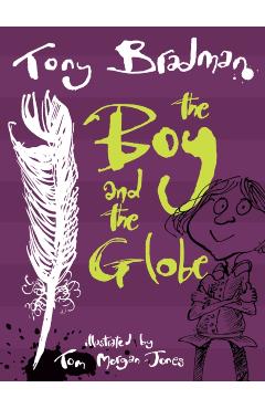 Coperta cărții 'Boy and the Globe - Tony Bradman'