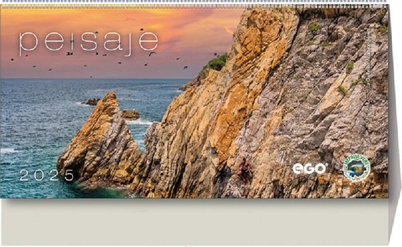 Calendar birou: Peisaje 2025