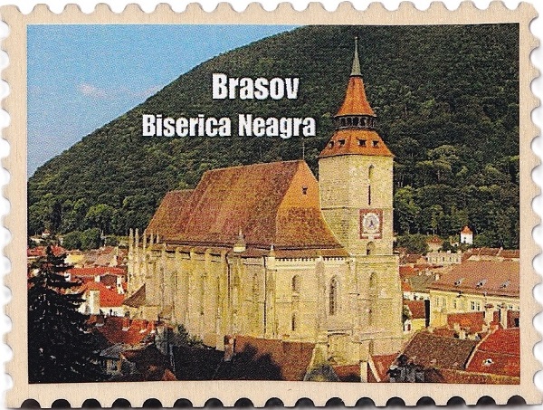 Magnet personalizat: Brasov. Biserica Neagra