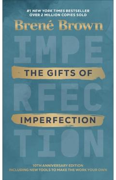 Coperta cărții 'Gifts of Imperfection - Brene Brown'