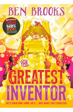 Coperta cărții 'Greatest Inventor - Ben Brooks'
