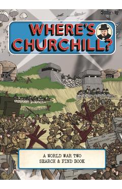 Coperta cărții 'Where's Churchill? - Ryan Gearing'