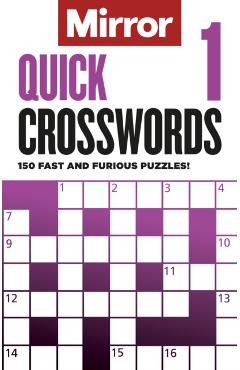 Coperta cărții 'Mirror: Quick Crosswords 1 -'
