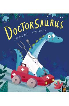 Coperta cărții 'Doctorsaurus - Emi-lou May'