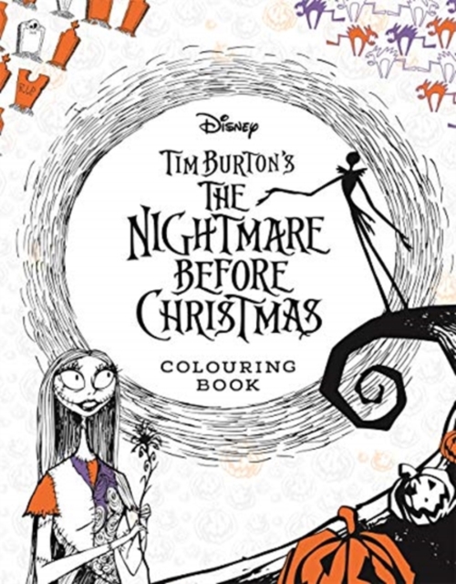 Disney Tim Burton's The Nightmare Before Christmas Colouring Book - 