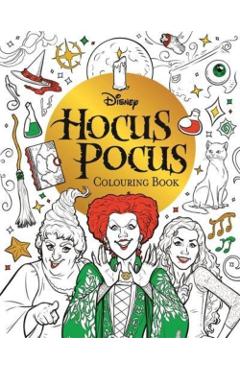Coperta cărții 'Disney Hocus Pocus Colouring Book -'
