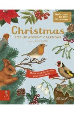 Coperta cărții 'Welcome to the Museum: A Christmas Pop-Up Advent Calendar -'