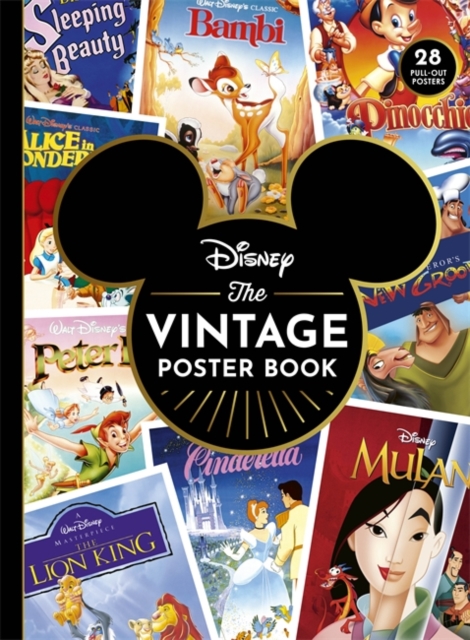 Coperta cărții 'Disney The Vintage Poster Book -'