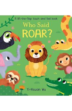Coperta cărții 'Who Said Roar? -'