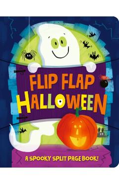 Coperta cărții 'Flip Flap Halloween - Becky Davies'