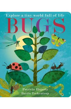 Coperta cărții 'Bugs - Patricia Hegarty'
