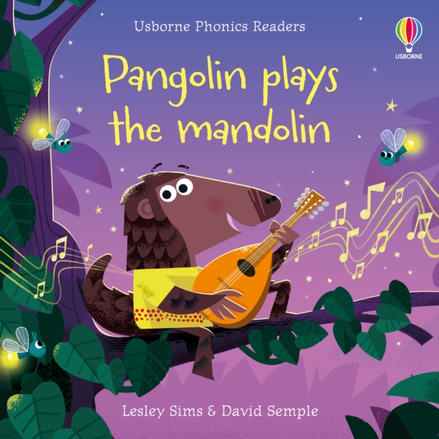 Pangolin plays the mandolin - Lesley Sims