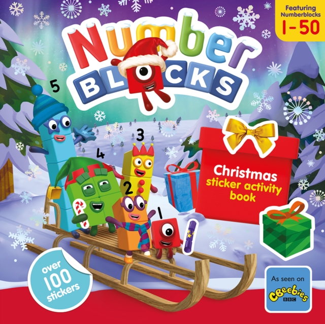 Numberblocks Christmas Sticker Fun - 