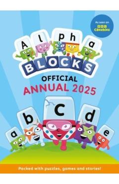 Coperta cărții 'Alphablocks Annual 2025 -'